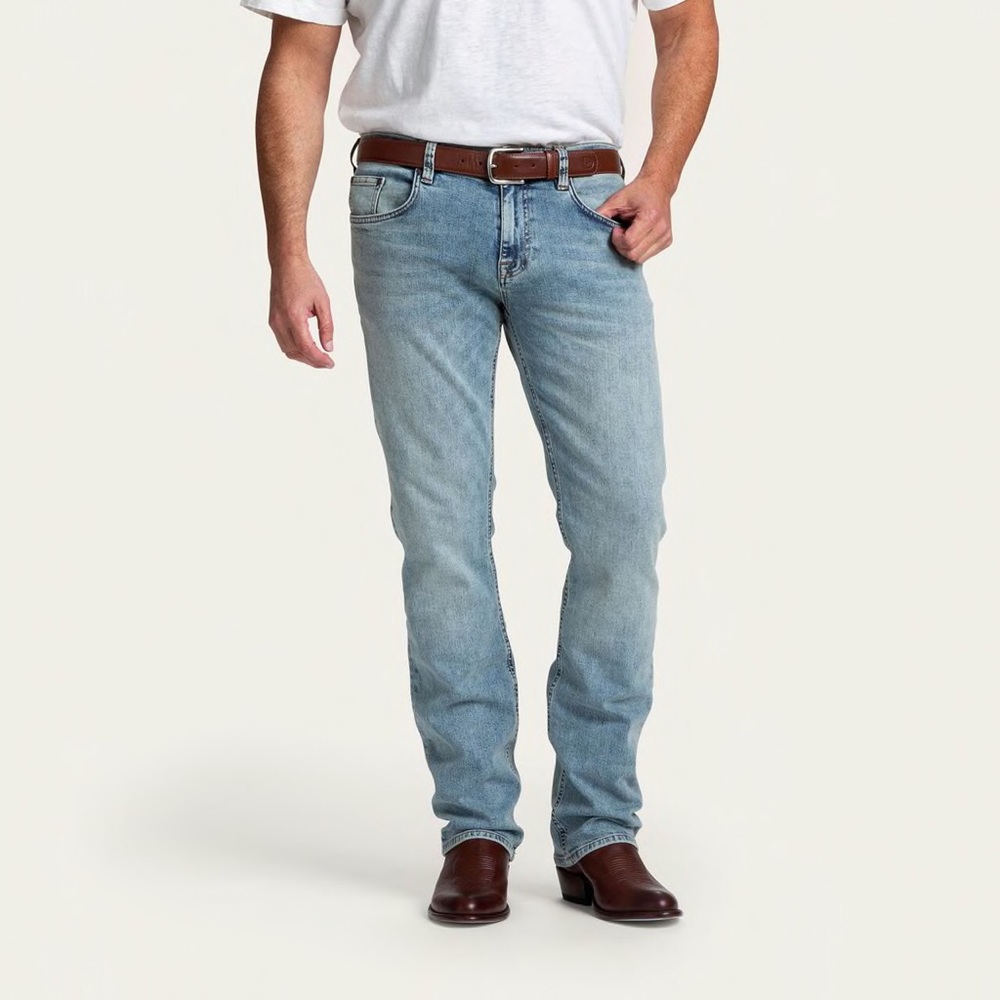 Tecovas Slim Jean. Light Blue. 33x32. Like new. Excellent condition.